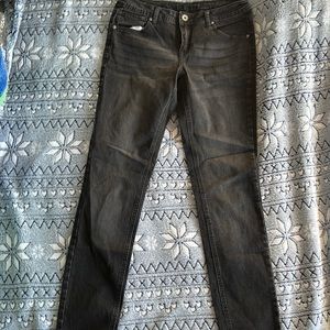 JUSTICE skinny black jeans